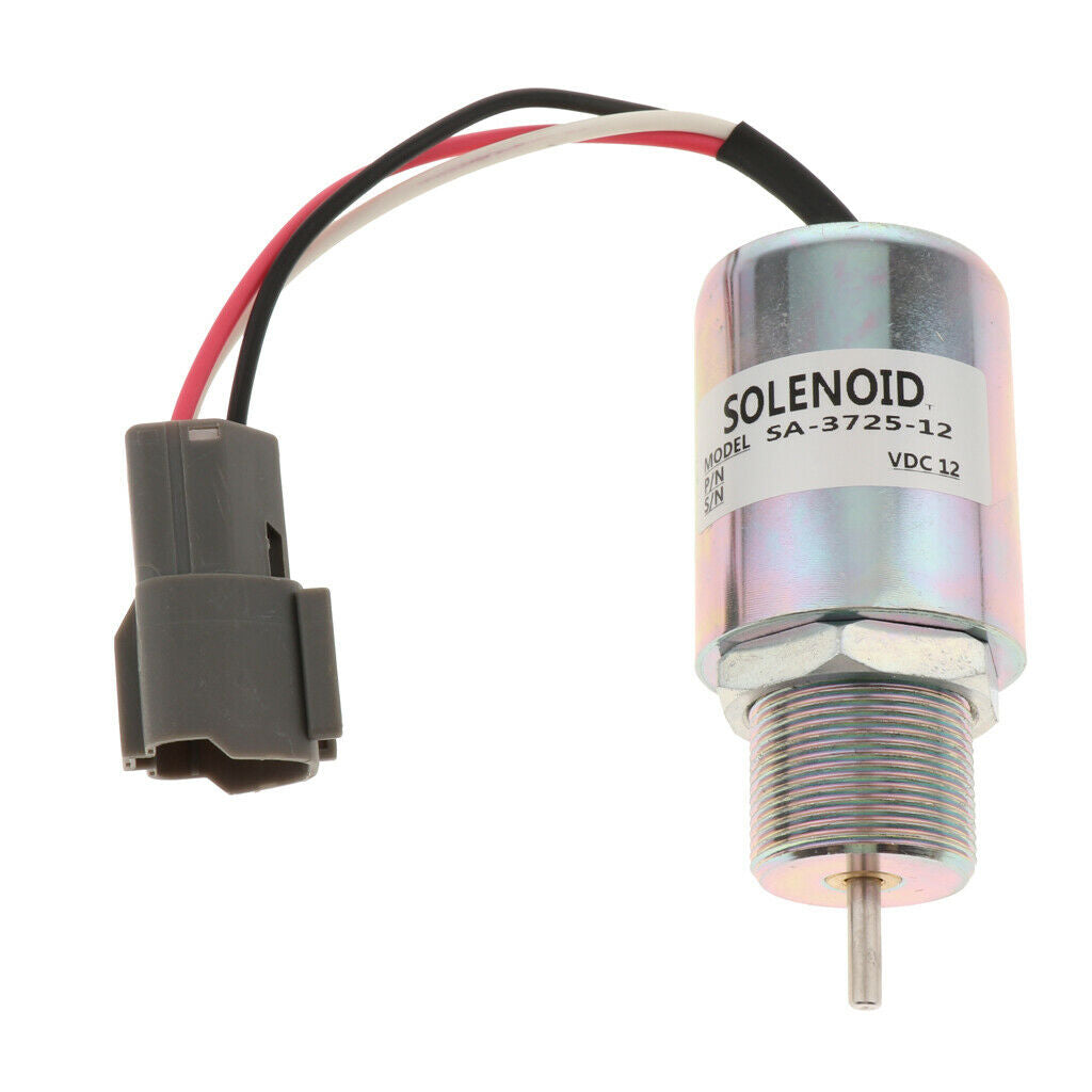 12V Engine Fuel Stop Shut Off Solenoid For   S3L S3L2, SA-3725-12