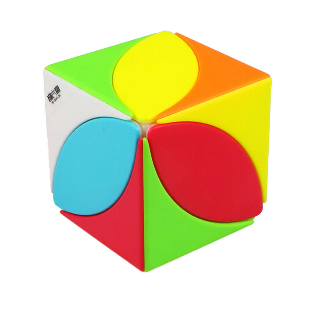Maple Leaf Irregular Magic   Abnormity Cubes Speed Twist Puzzle IQ Brain