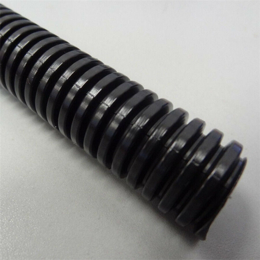 33' Ft. 1" Split Loom Wire Flexible Polyethylene Tubing Conduit Hose Car Audio