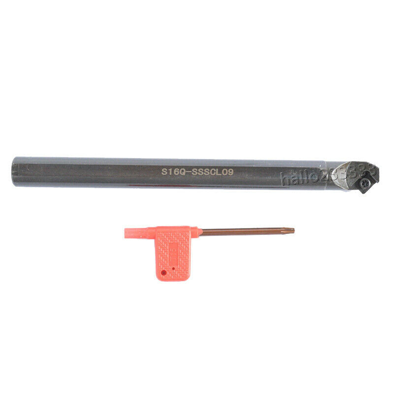 45° S16Q-SSSCL09 Left hand Internal Lathe Boring Bar Turning Tool For SCMT09