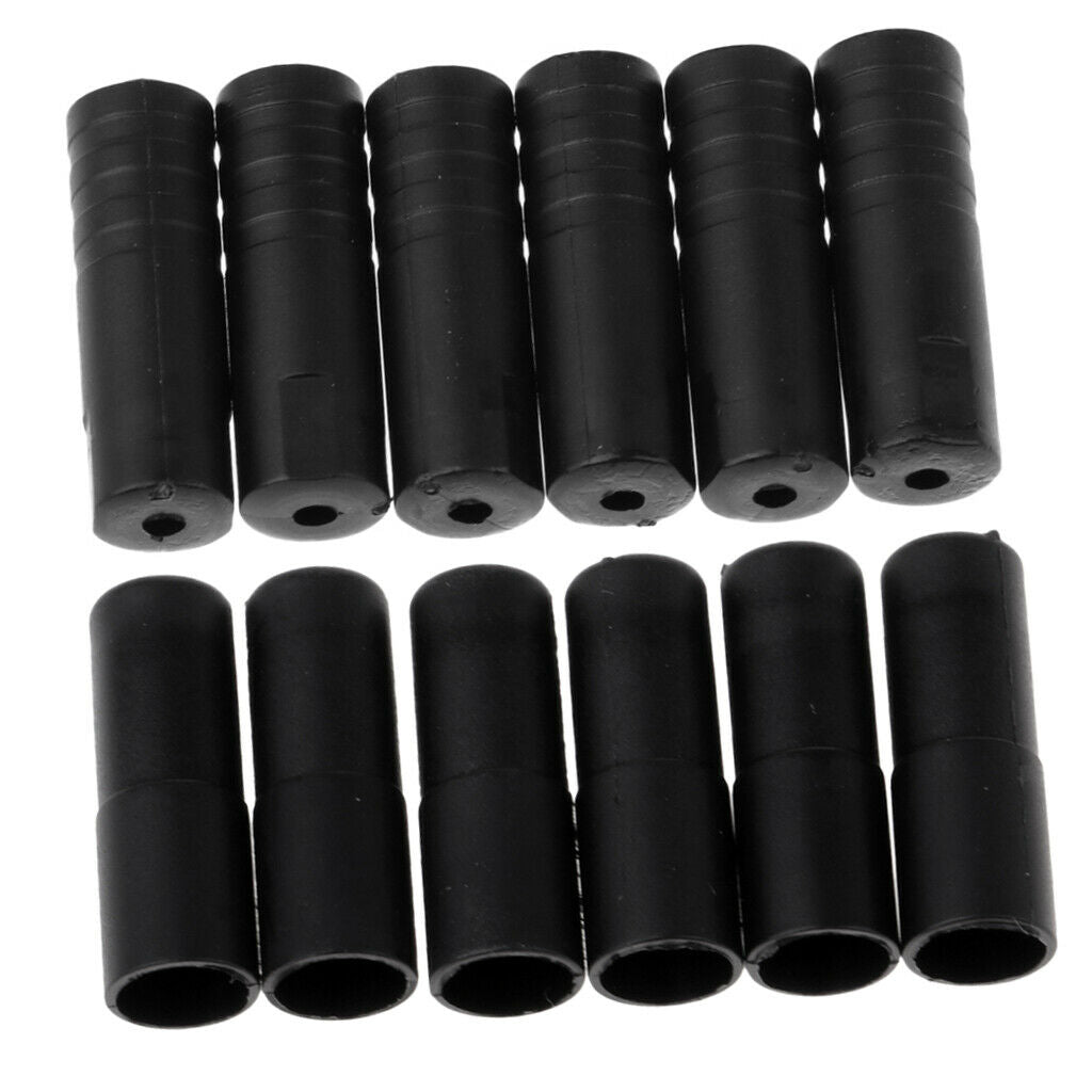 12Pcs/Set Plastic Bike Brake Cable Ends End Housing Line Ferrules Tips