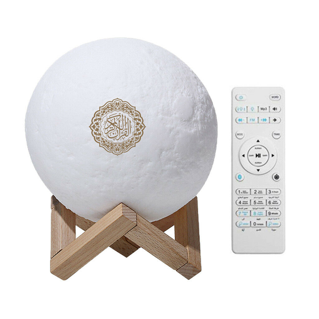 Novelty   Recite Bluetooth Speaker Colorful Moon Light Lamp with Remote