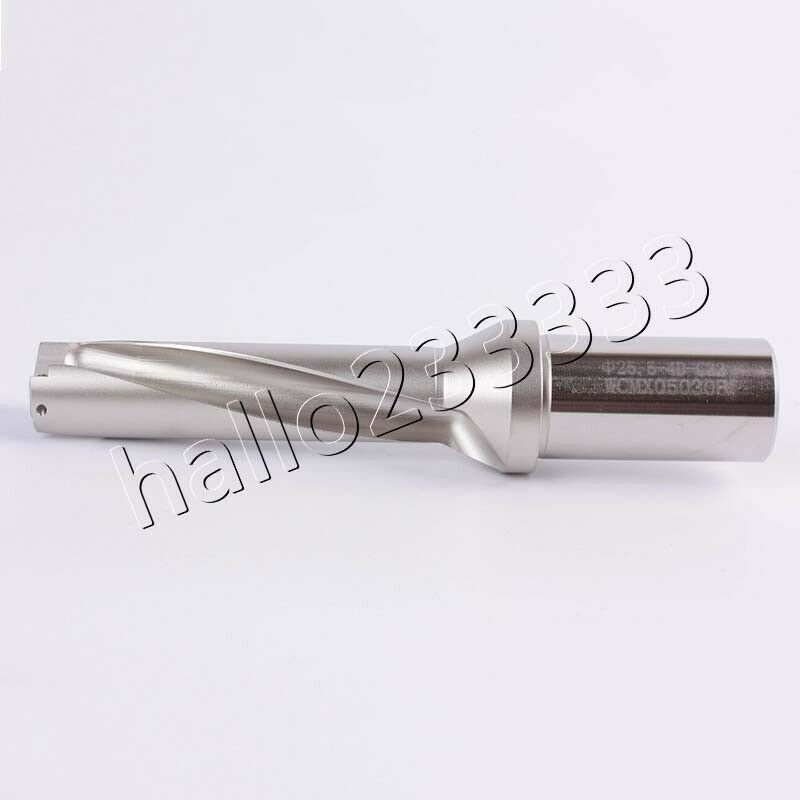 WPD255-C32-4D 25.5mm U drill indexable drill For WCMX050308 WCMX U drill insert