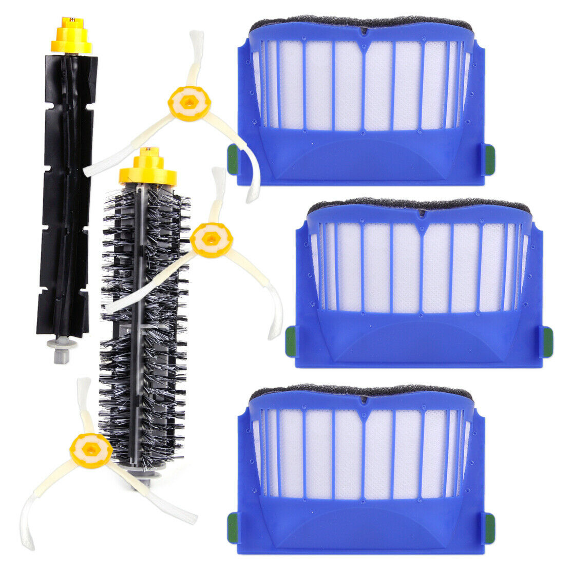 Brush Filter Replace Part Kit Fit for iRobot Roomba 620 630 650 660 670 680 An