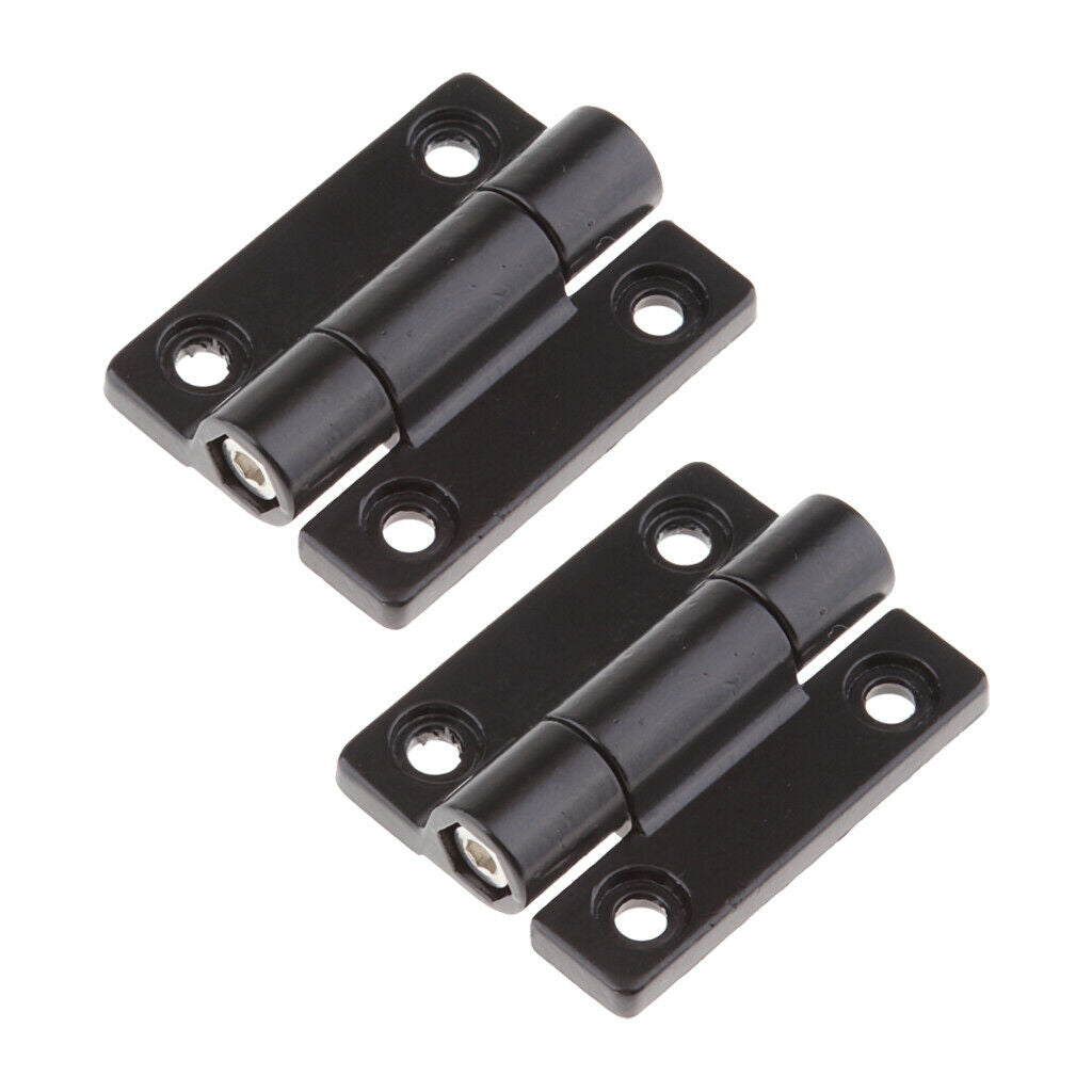 Set of 2 4Countersunk Holes Adjustable Torque Position Control Door Hinge