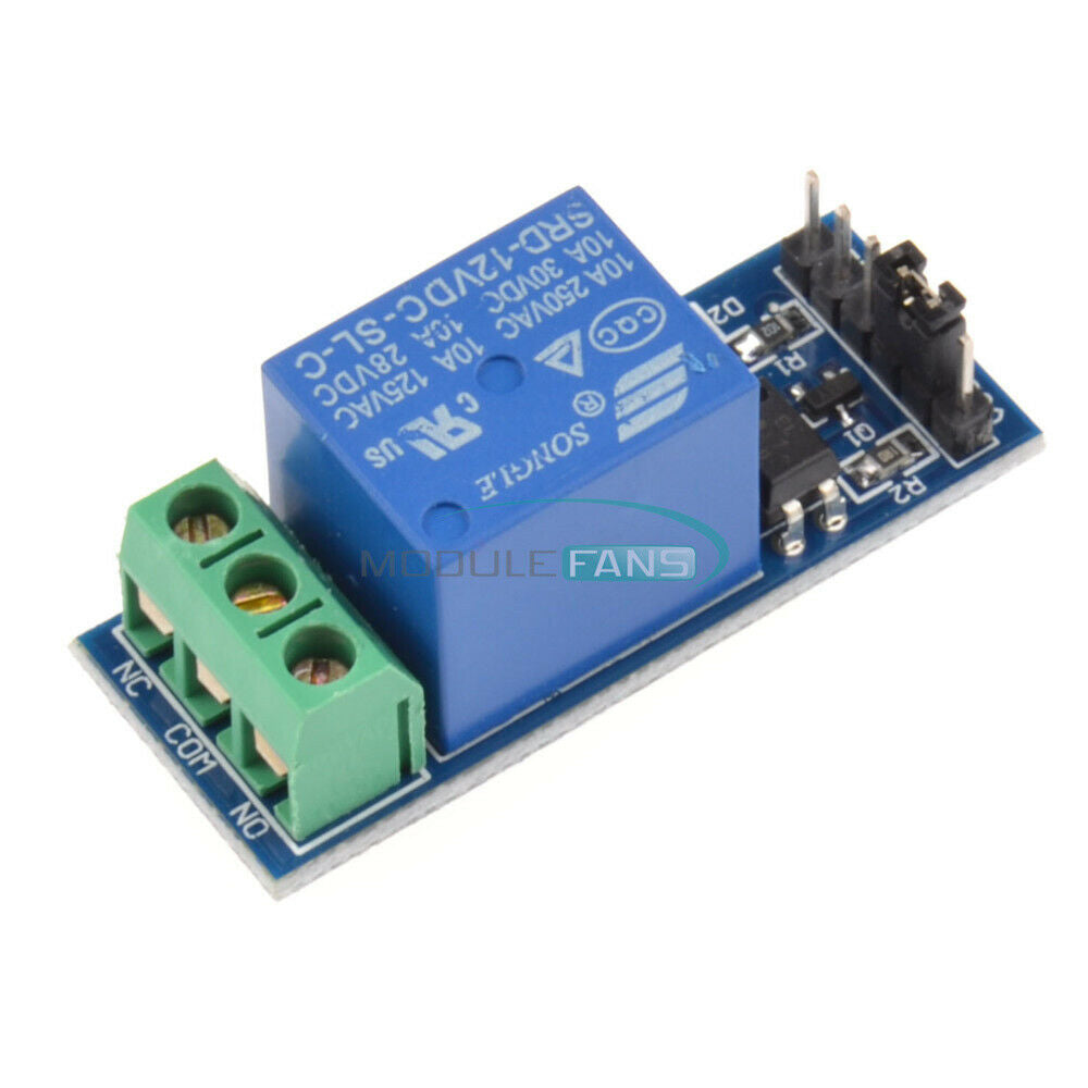 2PCS 12V one 1 Channel Relay Module With optocoupler For PIC AVR ARM Arduino