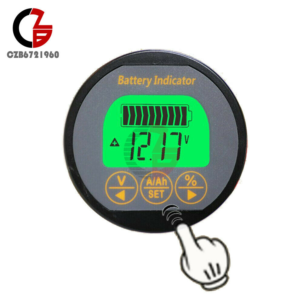 DC8-80V 50A TR16 Battery Capacity Tester Coulometer Battery Indicator Coulometer