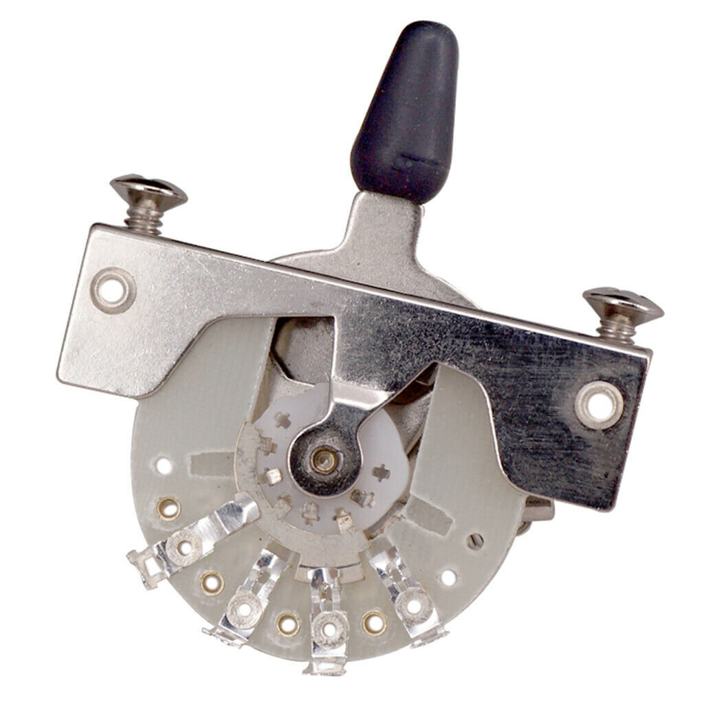 Electric Guitar Pickup Selector Switch Luthier Supply, Black Tip