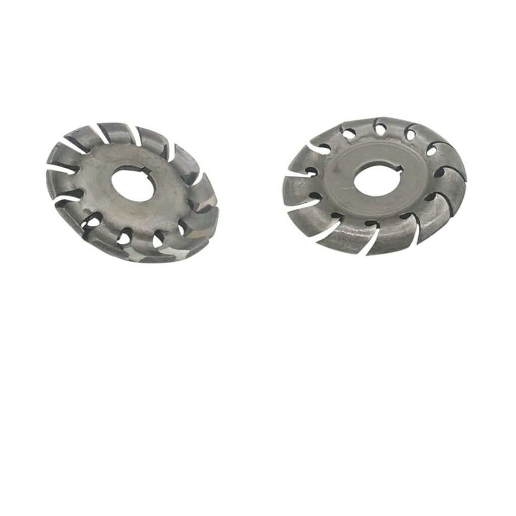 2x65mm Angle Grinder Wood Carving Disc Shaping Grinder Disc Woodworking Tool