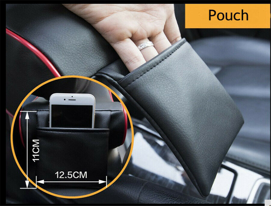 Center Armrest Holder Box  Beige Leather Universal For Car Truck PU Leather