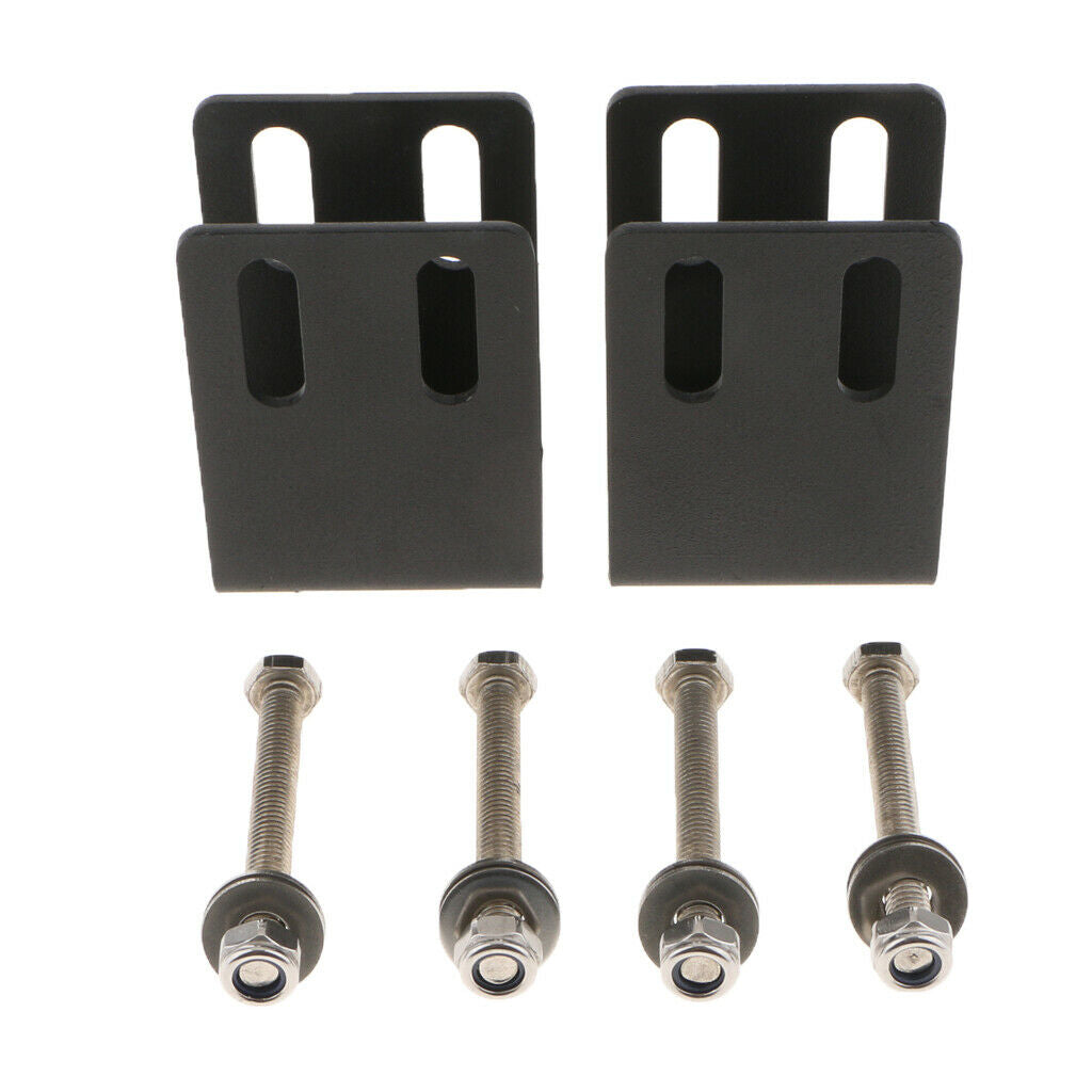 2x Car Roof Rack Light Bracket Holder Mounting Kit for LED Work Light Bar