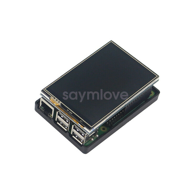 New 3.5" LCD Touch Screen 320*480 RGB Display Board w/ Case For Raspberry Pi 4