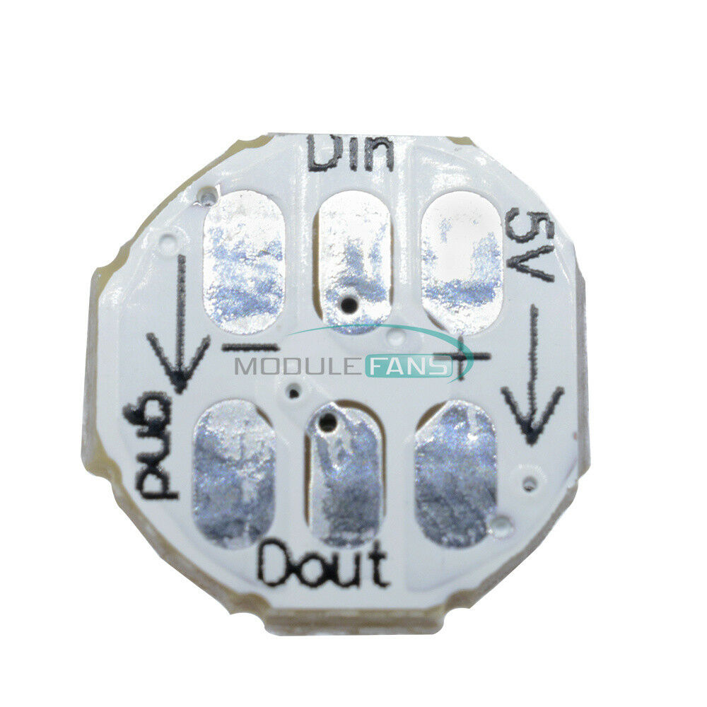 10PCS WS2812B WS2811 IC 10mmx3mm 5V SMD 5050 RGB LED light Sample Mini PCB board