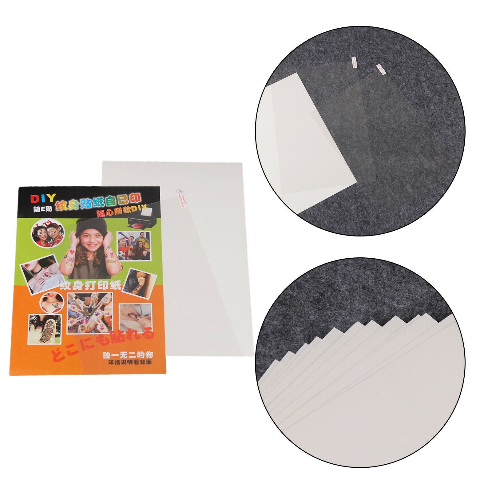 10 Pcs Tattoo Paper DIY Tattoo Tattoo Kit Tattoo Supplies Inkjet A4