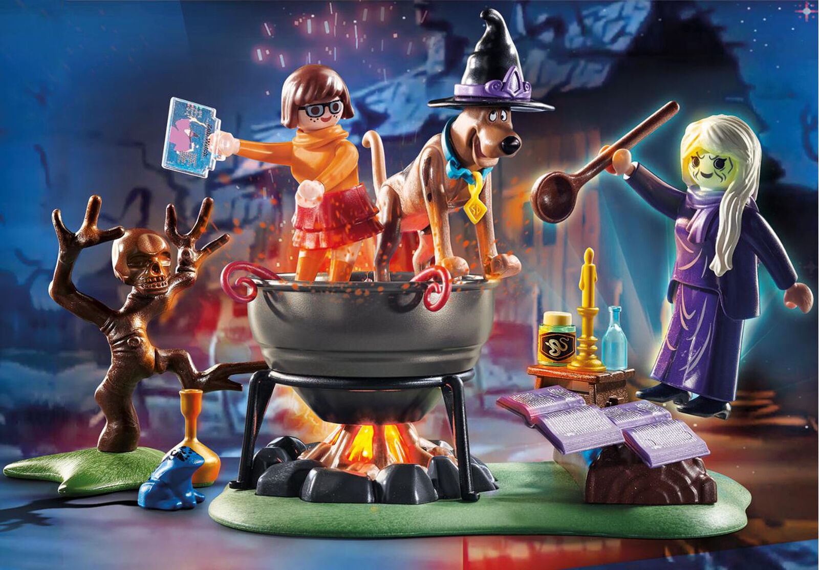 70366 Playmobil Scooby Doo! Adventure in the Witch's Cauldron Suitable for ages