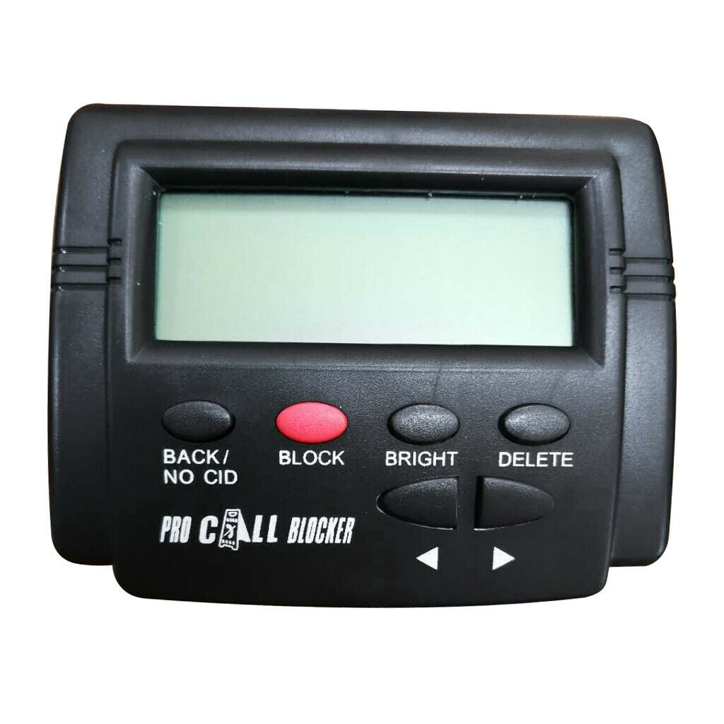 Prettyia Pro Incoming LCD Call Blocker Telephone with 1500 Numbers Capacity