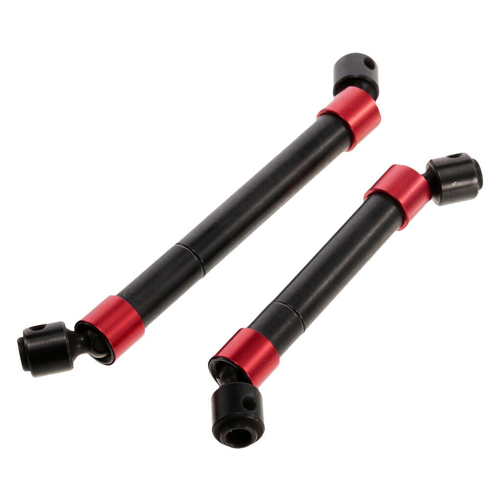 1/10 Front Rear Universal Drive Shaft 2x for   -4 RC Rock Crawlers