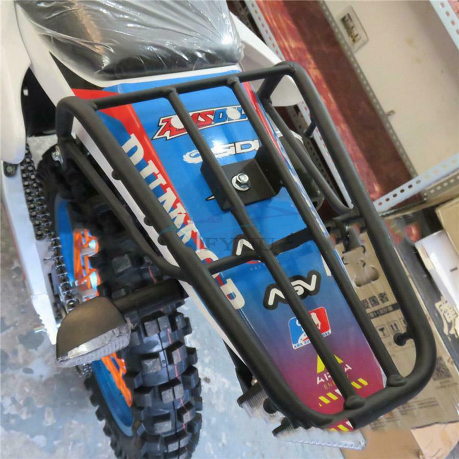 1 Piece Black Aluminum CNC Motorcycle Decoration Part Rear Carrier Luggage Rack