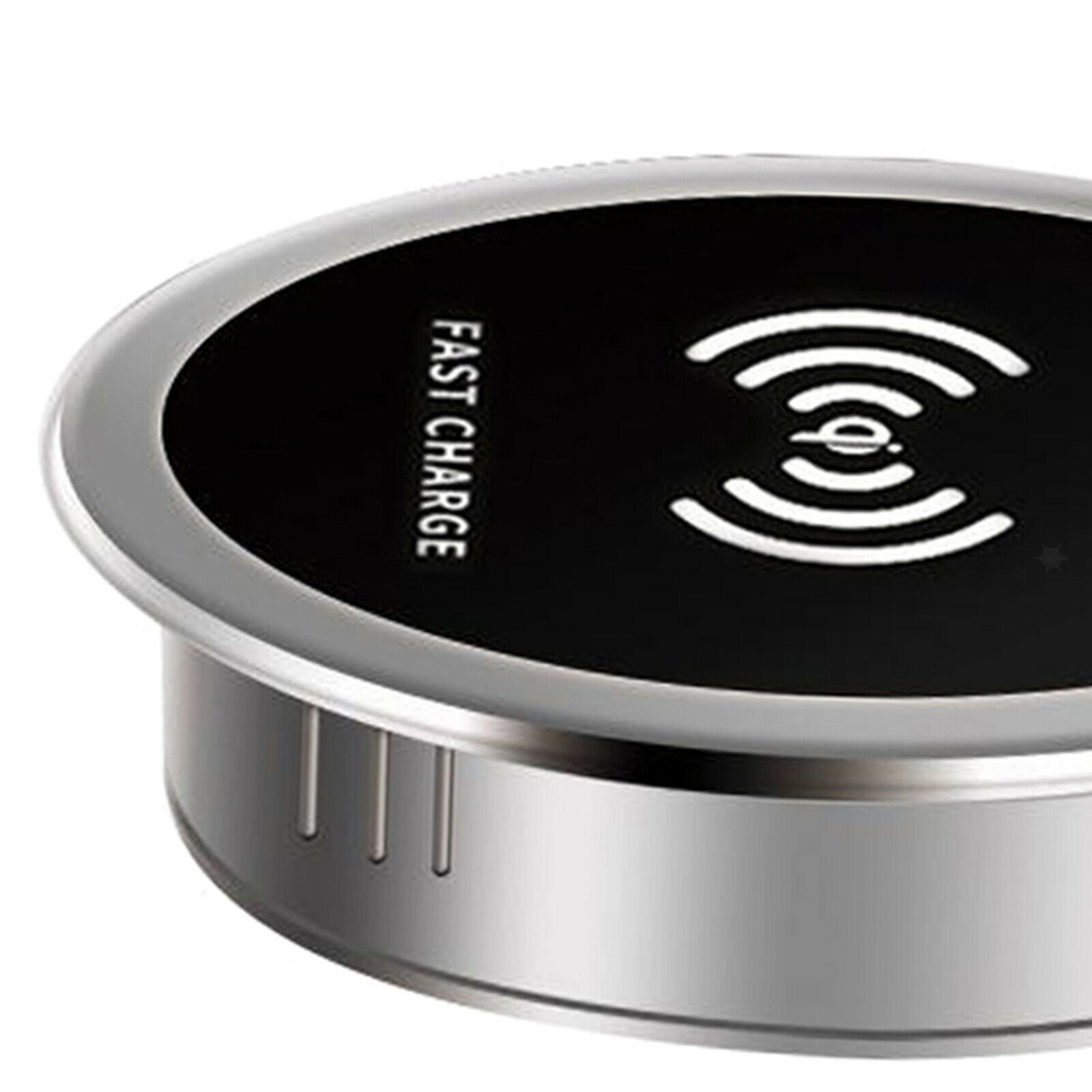 Qi Wireless Charger Furniture Office Desktop Hidden Quick Charging Pad Device .