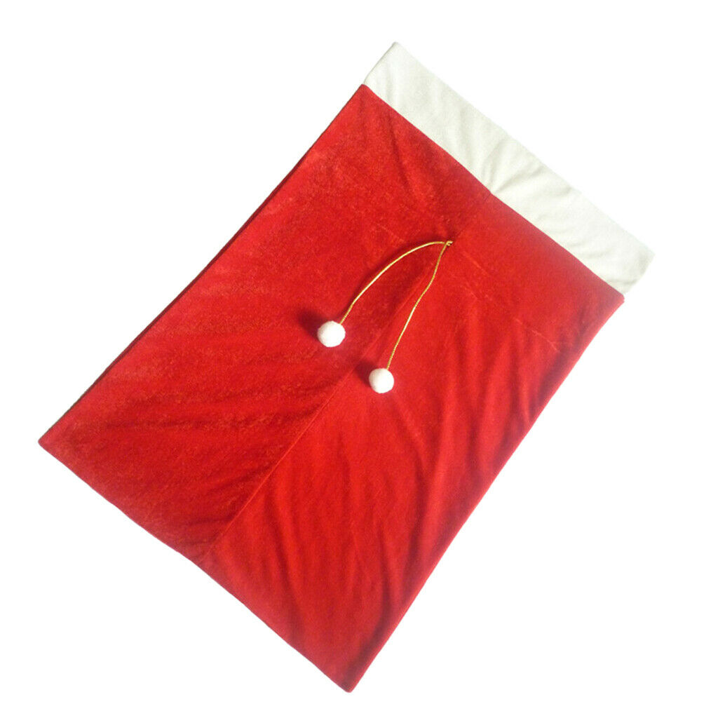 Velvet Cloth Jewelry Pouches Drawstring Bags Christmas Candy Gift Bag Pouch