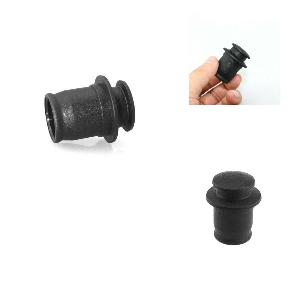 3pcs Cigarette Lighter Socket Plug Dust Cover Caps Fit for Size: 0.83-0.87
