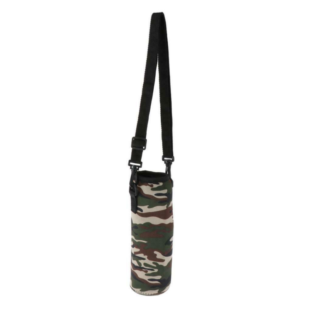 2X  Insulated Sport Water Bottle Cover Sleeve Holder Cooler Carrier 1000ml