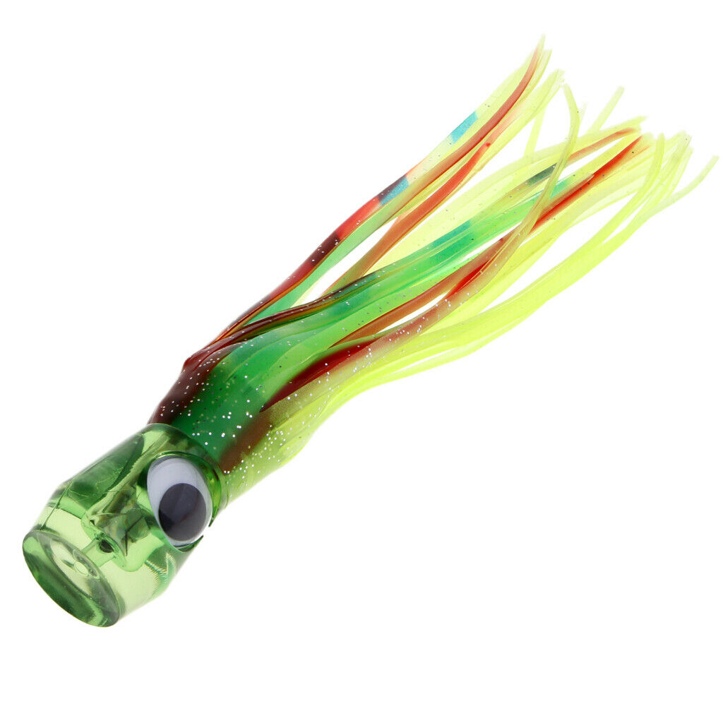 4pcs Squid Fishing Lure Octopus Skirt Lure Marlin Trolling Lure Saltwater