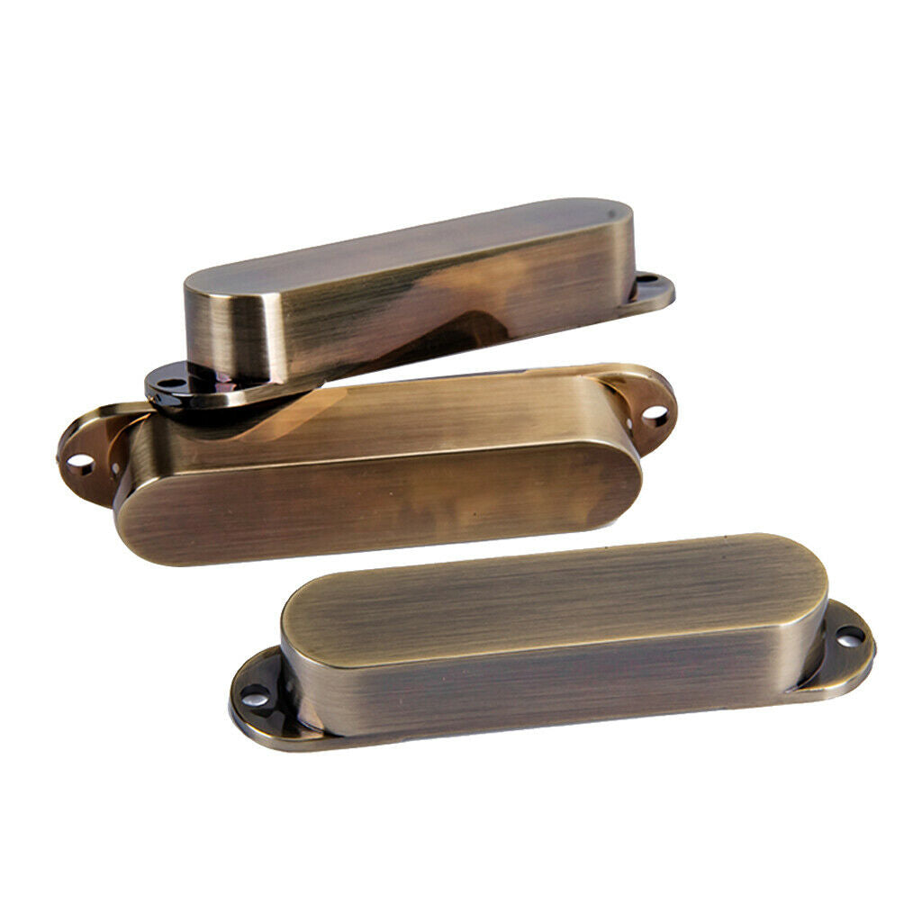 3pcs Electric Guitar Single Coil Pickup Cover for ST  Style Guitar