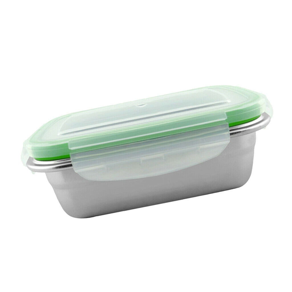 Stainless Steel Food Containers Food Preservation Lunch Box Leakproof 350ml
