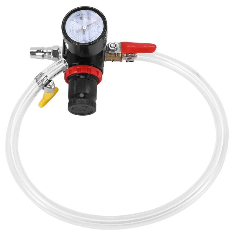 Car Cooling Radiator Pressure Leak Tester Tank Fuel Tank Detector Meter Tool AC1