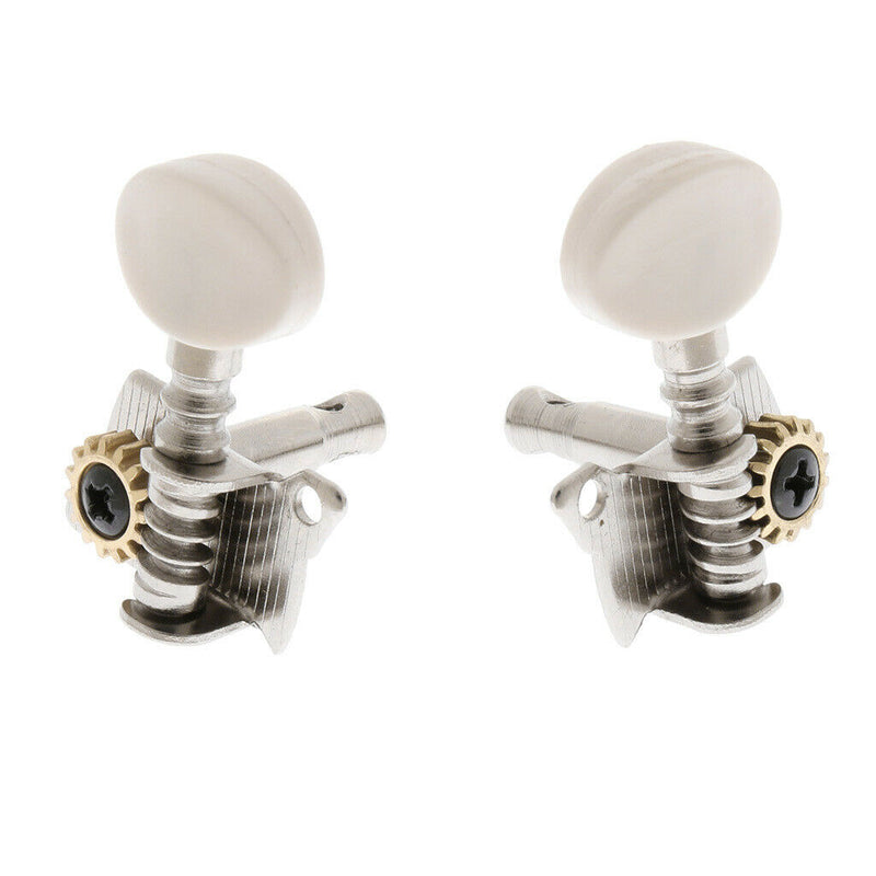 4PCS 2L2R Open Tuning Pegs Machine Heads for Ukulele 4 String Guitar Accessory
