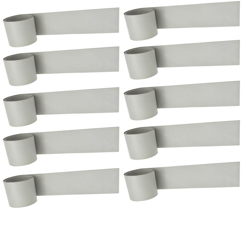 10Pieces Infatable Boat Repair Patches Material For Dinghy Kayak Canoe 5.1x100cm