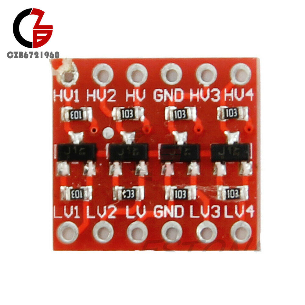 1PC 4 Channel 3.3V-5V Bi-directional Logic Level Converter 4CH Shifter Module