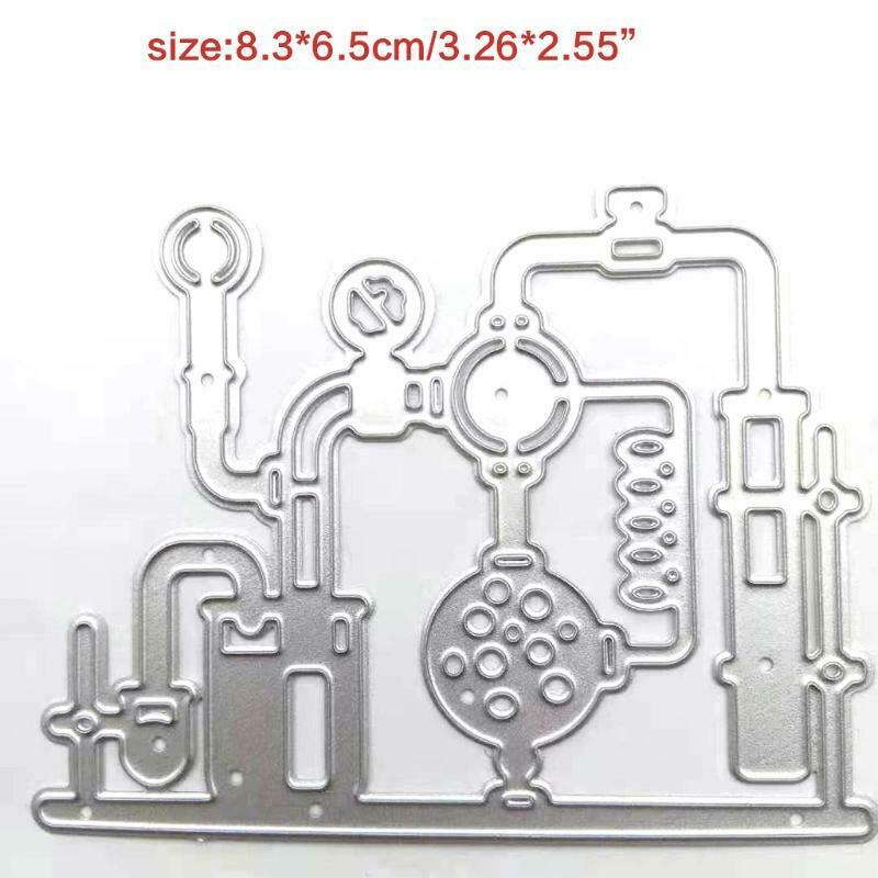 Die Cuts Template Test Cube Die Sencils School Creative Decoration Ornaments