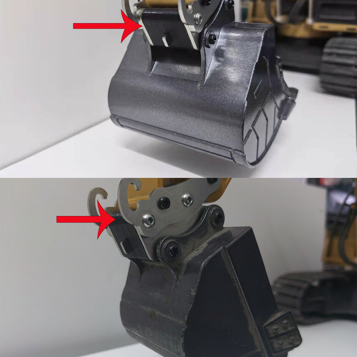 Excavator Metal Manual Bucket Changer for Huina 350 550 560 580 592 593 594 1580