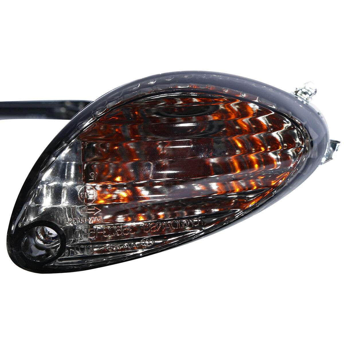 Smoke Lens Turn Signal Indicatiors Light Fit For Suzuki Hayabusa GSXR1300 08-16