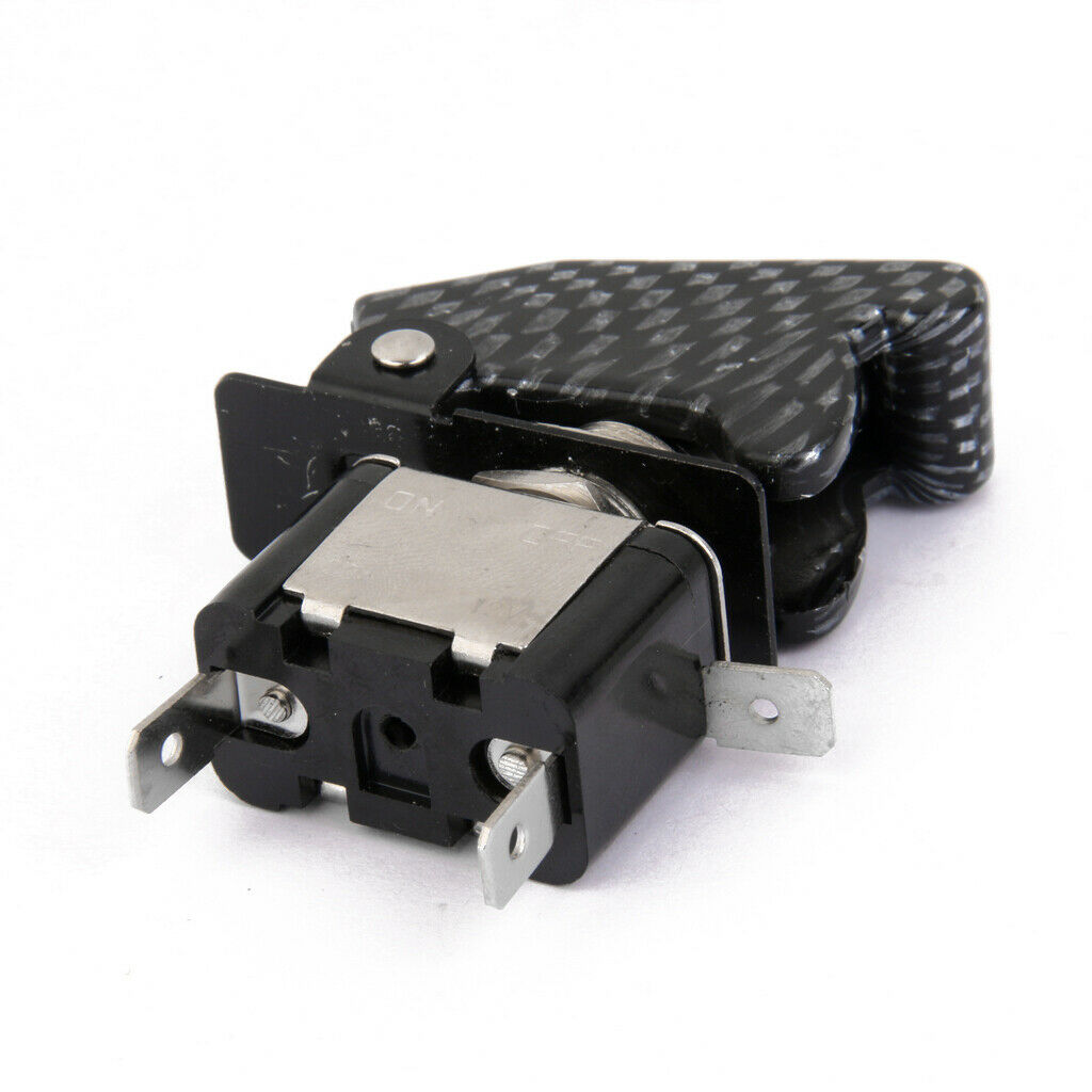 DC12V Flip-Up Ignition Switch LED Toggle for  Car Truck Boat Motorcycle