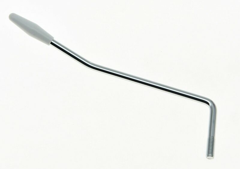 5.8mm Chrome with White Tip ST Strat Guitar Tremolo Arm Whammy Bar fits Strat