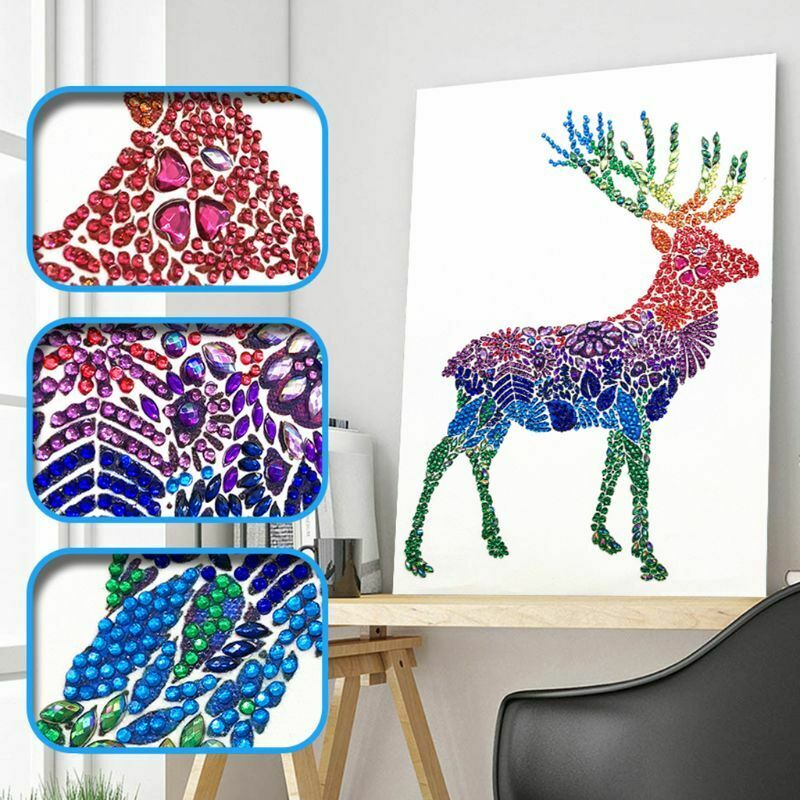 Deer DIY 5D Special Diamond Painting Embroidery Rhinestone Cross Stitch Kit