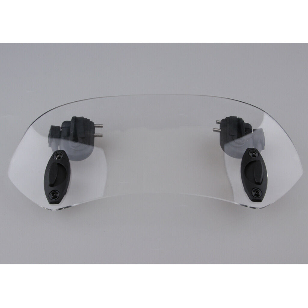 Clear Windshield Adjustable Clip-on Wind Air Deflector Replacement For BMW