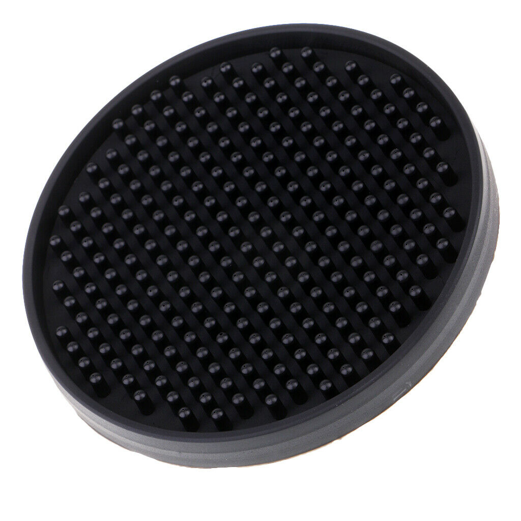 3 Pack Round Drink Coasters Non-Slip Silicone Pad Mat Beverage Mug Coaster
