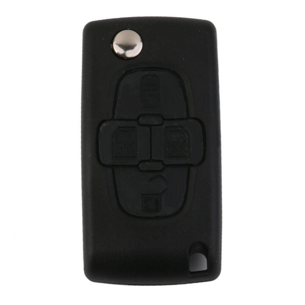 Replacement Remote Car Key Fob Shell Case For Peugeot 1007 & Citroen C8