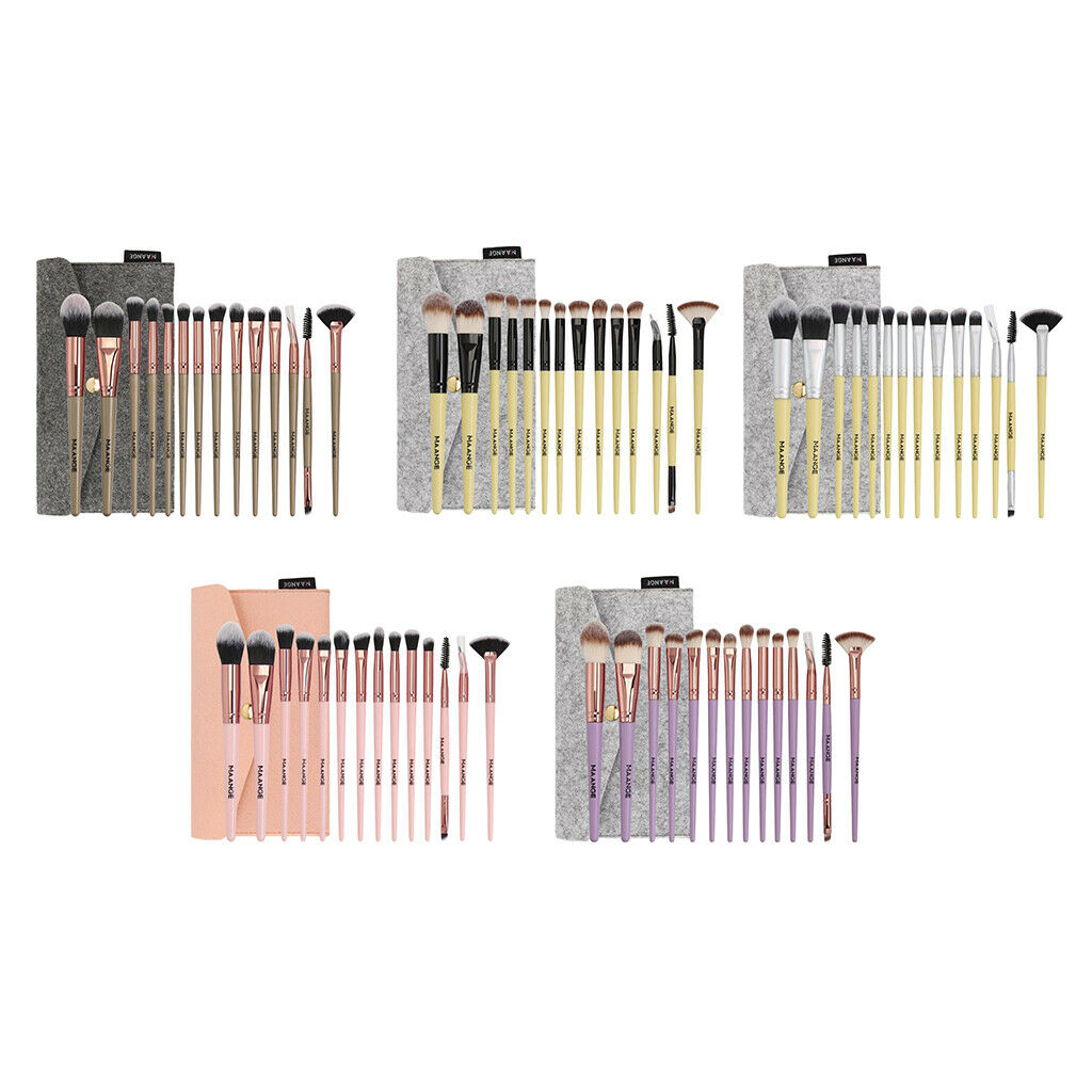 Soft Makeup Cosmetic Brushes Powder Concealer Eyeshadow Eyeliner Brush Pink