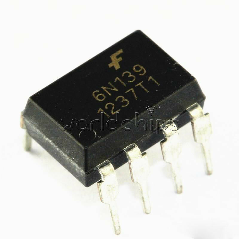 10PCS OPTOCOUPLERS FAIRCHILD/VISHAY/QTC DIP-8 6N139 6N139M