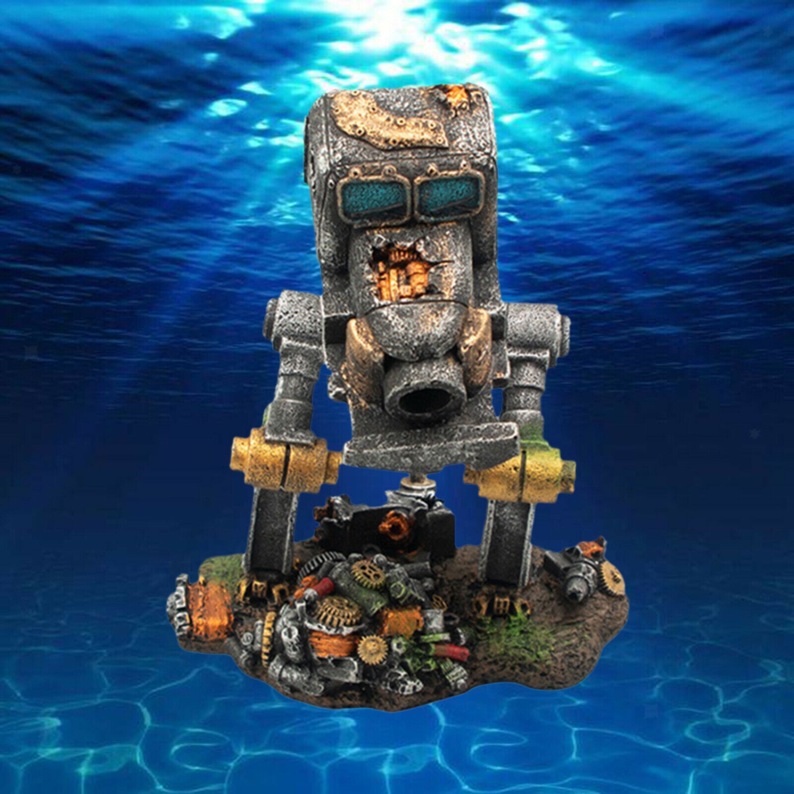 Novelty Aquarium Decorations Betta Fish Tank Ornament Craft Backgrounds