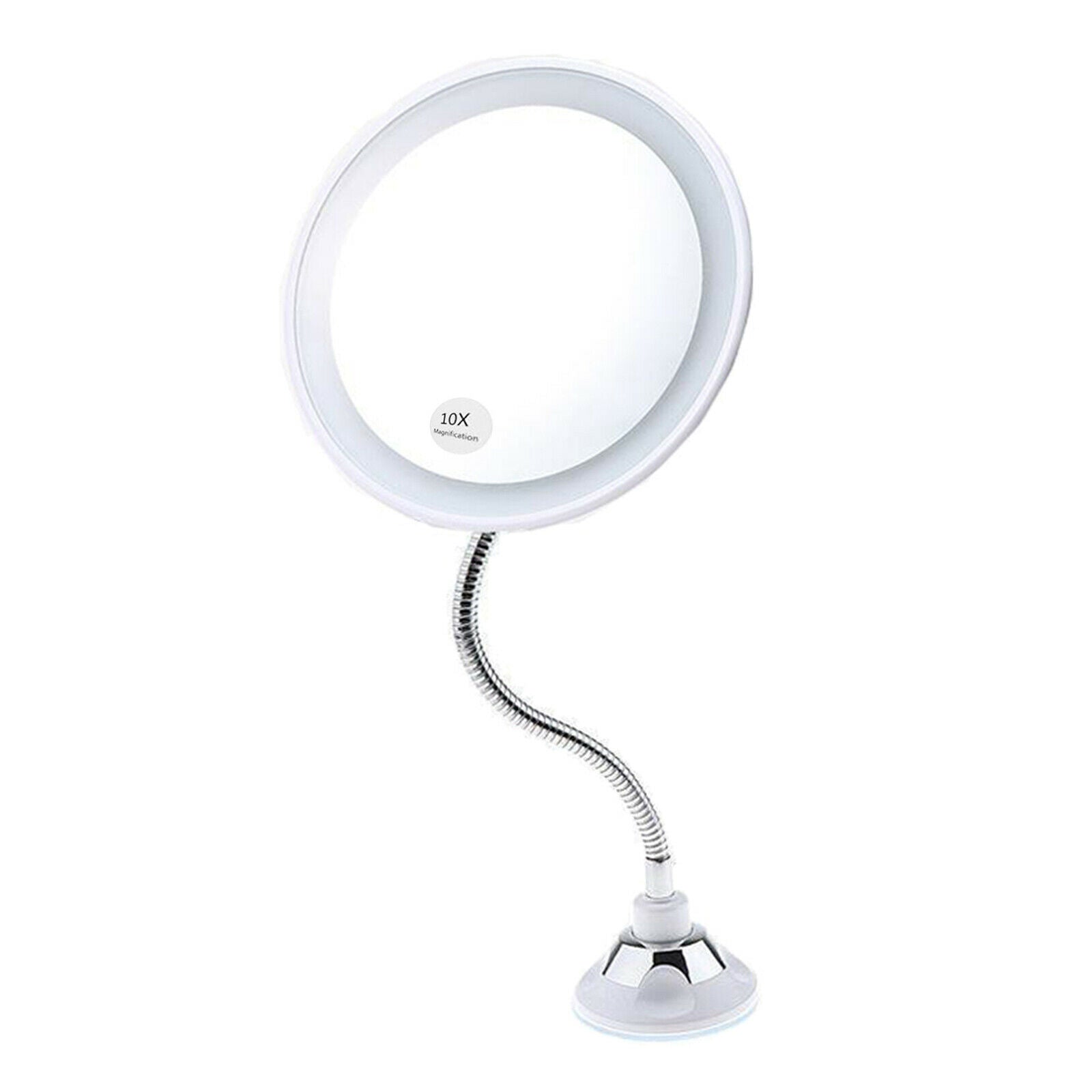 10X Magnifying Makeup Mirror Magnification LED Light Cosmetic Mirror Style 2