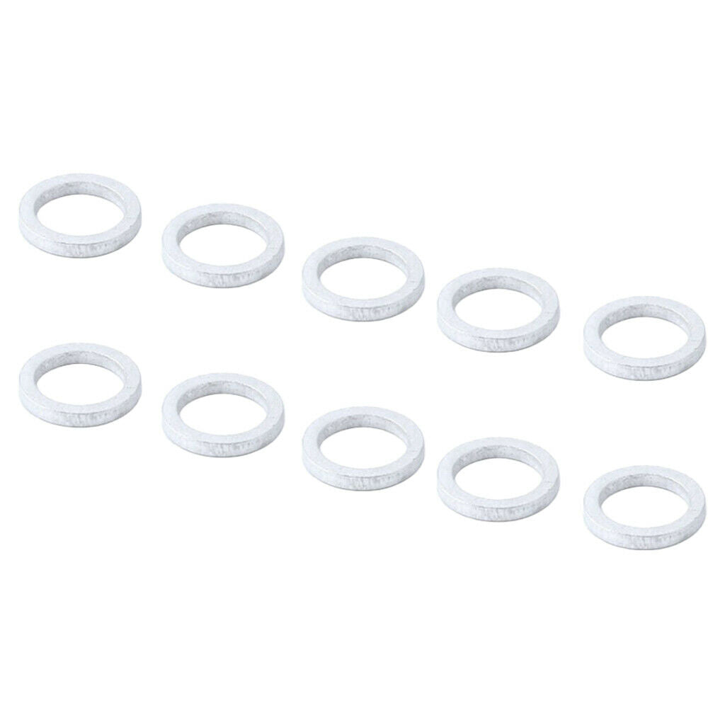 10x Bike Chainwheel Screw Chainring Washer Gasket Spacers Component 2mm