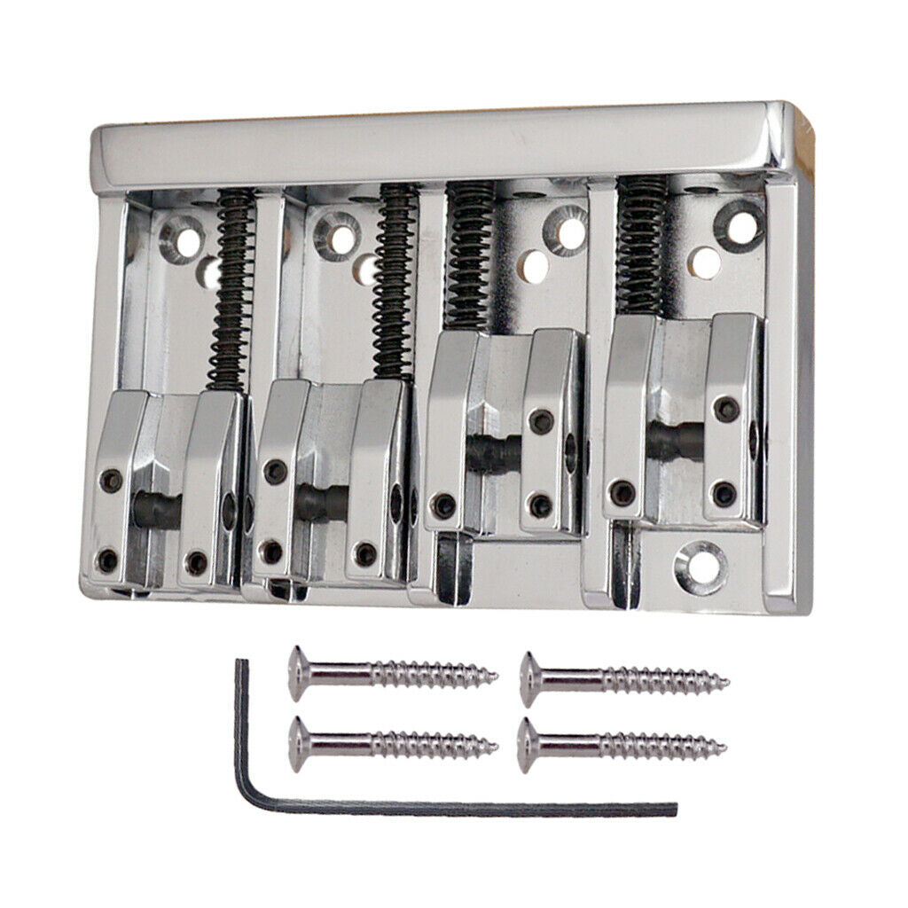 Exquisite 4 String Electric Bass Bridge Tailpiece Musical Instrument Accessories