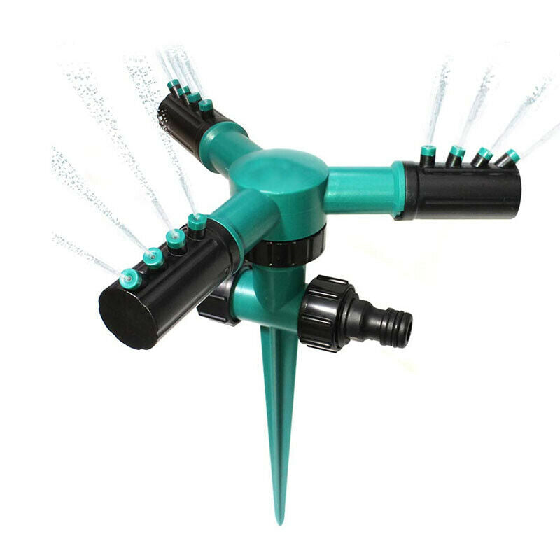 360° Rotating Lawn Sprinkler Automatic Garden Water Sprinklers Irrigation.l8