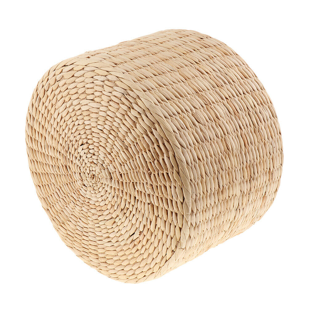 2pcs Straw Cushion Meditation Buckwheat Floor Seat Cushion for Relaxation